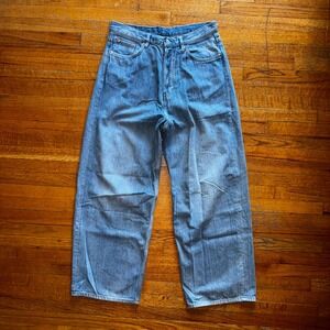 Weekday Astro Loose Baggy Jeans Unisex Light Blue Denim  30x32 Streetwear Skater